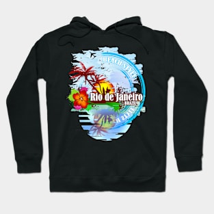 Rio de Janeiro Beach Style Hoodie